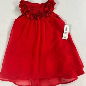 Old Navy girls Red Kids Formal Dress new